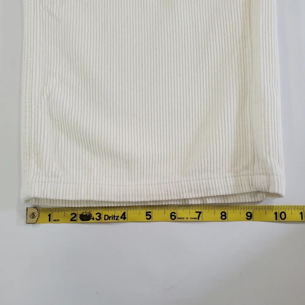 BDG Wide Leg Pants in Cream